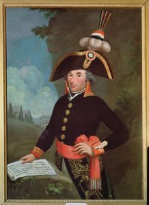 صورة لأندريه ماسينا (1758-1817) عام الشعبة ، 2 Frimaire ، An IV